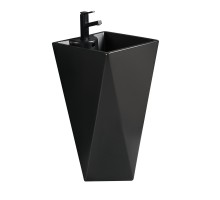 WW LEERBACH 460 MT-BL Раковина напольная. 460х460х820 мм
