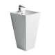 WW LEERBACH 4847 GL-WT Раковина напольная. 480х470х830 мм белый глянец