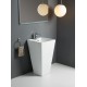 WW LEERBACH 4847 GL-WT Раковина напольная. 480х470х830 мм белый глянец