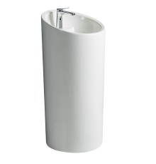 WW LEERBACH 4546 GL-WT Раковина напольная. 450х460х970 мм