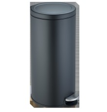 Педальное ведро River WW LORA BL 30L черный матовый 10000013388