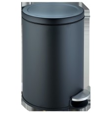 Мусорное ведро Weltwasser LORA BL 12L 10000013406 матовый черный