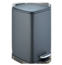 Мусорное ведро Weltwasser BERG BL 12L 10000013411 матовый черный