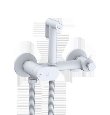 Смеситель встраиваемый Weltwasser HIGI R02 WT Гигиенический душ. Белый матовый. (арт. 10000013660)