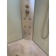 Душевая кабина River DUNAY 110x80 см – асимметричная, тонированное стекло, профиль хром матовый, с гидромассажем, глубокий поддон