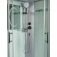 Душевая кабина Weltwasser  Werra XL 80x80 см – полукруглая, стекло прозрачное, профиль хром