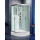 Душевая кабина Weltwasser Werra XL 804, 80x80 см – полукруглая, стекло прозрачное, профиль хром