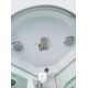 Душевая кабина Weltwasser Werra XL 804, 80x80 см – полукруглая, стекло прозрачное, профиль хром