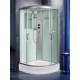 Душевая кабина Weltwasser Werra XL 902, 90x90 см – полукруглая, стекло прозрачное, профиль хром