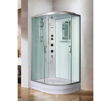 Душевая кабина Weltwasser Werra XL 1204, 120x90 см – ассиметричная L, стекло прозрачное, профиль хром
