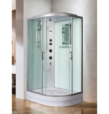Душевая кабина Weltwasser Werra XL 1204, 120x90 см – ассиметричная L, стекло прозрачное, профиль хром