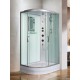 Душевая кабина Weltwasser Werra XL 1204, 120x90 см – ассиметричная R, стекло прозрачное, профиль хром