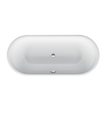 BetteLux Oval Ванна встраиваемая овальная с шумоизоляцией 180x80x45 см, цвет белый  (для удлиненного слива-перелива)