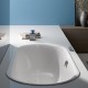 BetteLux Oval Ванна встраиваемая овальная с шумоизоляцией 180x80x45 см, цвет белый (для удлиненного слива-перелива)