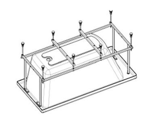 Ванна акриловая Excellent Sekwana 170x75