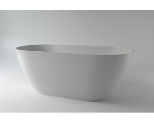 Ванна из каменной массы Solid Surface Holbi Venus New 158х79 см белая матовая Ванна из каменной массы Solid Surface Holbi Venus New 158х79 см белая матовая