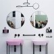 Раковина Holbi Ariel 55x40, из Solid Surface, Матовая, Черный логотип, цвет Белый с выпуском