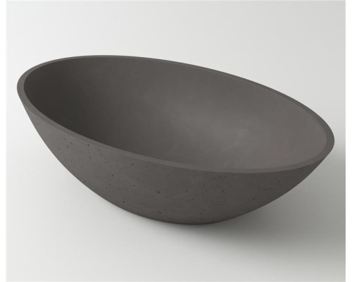 Раковина Holbi Dione 60x36, из Solid Surface, Матовая, Черный логотип, цвет Белый Раковина Holbi Dione 60x36, из Solid Surface, Матовая, Черный логотип, цвет Белый