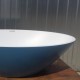 Раковина Holbi Dione 60x36, из Solid Surface, Матовая, Черный логотип, цвет Белый