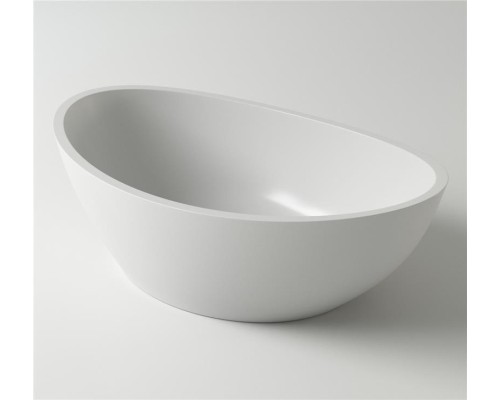 Раковина Holbi Europe 55x34, из Solid Surface, Матовая, Черный логотип, цвет Белый Раковина Holbi Europe 55x34, из Solid Surface, Матовая, Черный логотип, цвет Белый