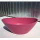 Раковина Holbi Europe 55x34, из Solid Surface, Матовая, Черный логотип, цвет Белый