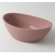 Раковина Holbi Europe 55x34, из Solid Surface, Матовая, Черный логотип, цвет Белый