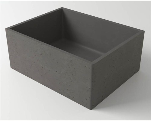 Раковина Holbi Halley 51x40, из Solid Surface, Матовая, Черный логотип, цвет Белый, -без клапана Раковина Holbi Halley 51x40, из Solid Surface, Матовая, Черный логотип, цвет Белый, -без клапана