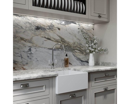 Раковина Holbi Halley 51x40, из Solid Surface, Матовая, Черный логотип, цвет Белый, -без клапана Раковина Holbi Halley 51x40, из Solid Surface, Матовая, Черный логотип, цвет Белый, -без клапана