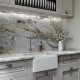 Раковина Holbi Halley 51x40, из Solid Surface, Матовая, Черный логотип, цвет Белый, -без клапана