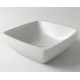 Раковина Holbi Jupiter 44x44, из Solid Surface, Матовая, Черный логотип, цвет Белый