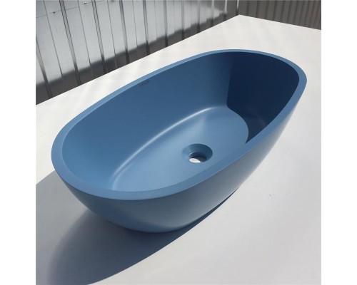 Раковина Holbi Mercury 64x35, из Solid Surface, Матовая, Черный логотип, цвет Белый Раковина Holbi Mercury 64x35, из Solid Surface, Матовая, Черный логотип, цвет Белый