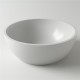 Раковина Holbi Moon 44x44, из Solid Surface, Матовая, Черный логотип, цвет Белый