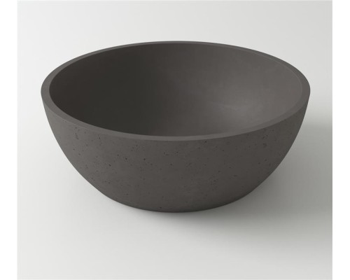 Раковина Holbi Moon 44x44, из Solid Surface, Матовая, Черный логотип, цвет Белый Раковина Holbi Moon 44x44, из Solid Surface, Матовая, Черный логотип, цвет Белый
