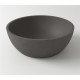 Раковина Holbi Moon 44x44, из Solid Surface, Матовая, Черный логотип, цвет Белый