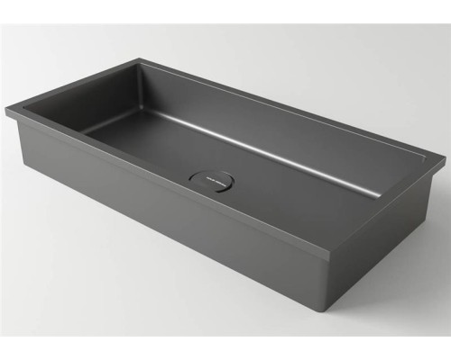 Раковина Holbi Neptune50, из Solid Surface, Матовая, Черный логотип, цвет Белый Раковина Holbi Neptune50, из Solid Surface, Матовая, Черный логотип, цвет Белый