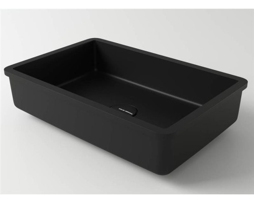 Раковина Holbi Neptune50, из Solid Surface, Матовая, Черный логотип, цвет Белый Раковина Holbi Neptune50, из Solid Surface, Матовая, Черный логотип, цвет Белый