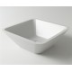 Раковина Holbi Saturn 43x43, из Solid Surface, Матовая, Черный логотип, цвет Белый