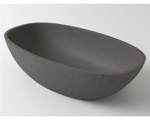 Раковина Holbi Tefia 64x35, из Solid Surface, Матовая, Черный логотип, цвет Белый Раковина Holbi Tefia 64x35, из Solid Surface, Матовая, Черный логотип, цвет Белый