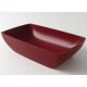 Раковина Holbi Titan 60x36, из Solid Surface, Матовая, Черный логотип, цвет Белый