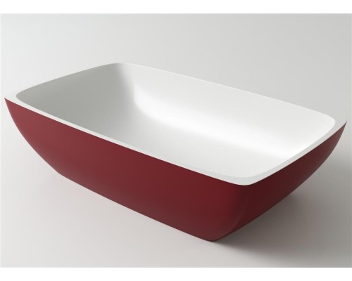 Раковина Holbi Titan 60x36, из Solid Surface, Матовая, Черный логотип, цвет Белый Раковина Holbi Titan 60x36, из Solid Surface, Матовая, Черный логотип, цвет Белый