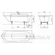 Kaldewei стальная ванна Saniform Plus 170*75 373-1 с самоочищением + anti-sleap