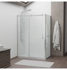 Душевой уголок RGW 020744178-11 170x80 см, стекло прозрачное 8 мм, профиль хром, коллекция Tornado