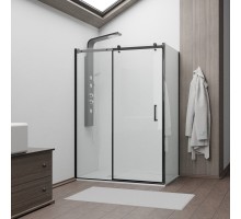 Душевой уголок RGW 02074429-14 120x90 см, стекло прозрачное 8 мм, профиль черный, коллекция Tornado