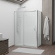 Душевой уголок RGW TO-44 (TO-14 + Z-050-2) 1300x1000 стекло прозрачное, профиль хром