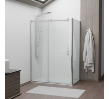 Душевой уголок RGW 02074449-11 140x90 см, стекло прозрачное 8 мм, профиль хром, коллекция Tornado
