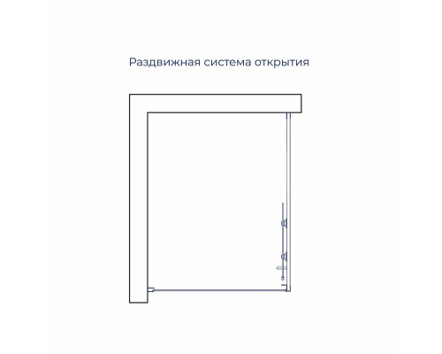 Душевой уголок RGW PA-145 800х1000 стекло прозрачное, профиль хром 