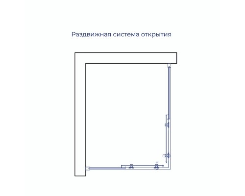 Душевой уголок RGW PA-246 800x1200 стекло прозрачное, профиль хром