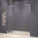 Душевые двери Раздвижные Passage (Пассаж) 160*200 стекло Прозрачное цвет профиля Хром 06081316-11