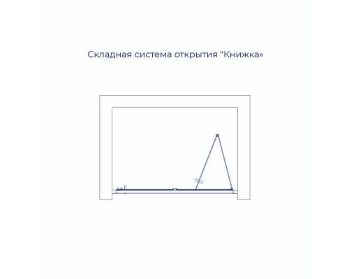 Душевой уголок RGW PA-142B (PA-21B + Z-050-5B) 700х1200 стекло прозрачное, профиль черный