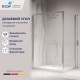 Душевой уголок RGW PA-142 (PA-21 + Z-050-5) 800х1000 стекло прозрачное, профиль хром